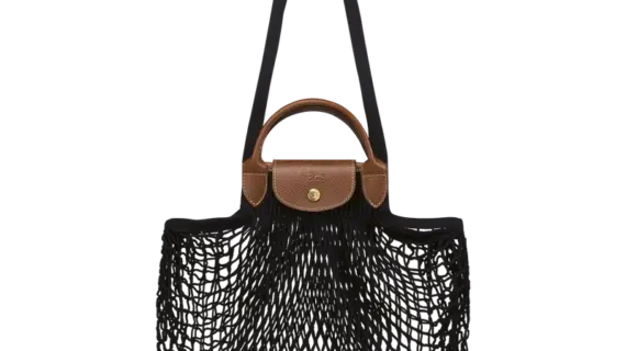 Longchamp Le Pliage Filet L Mesh Bag – Black vip time amman jordan
